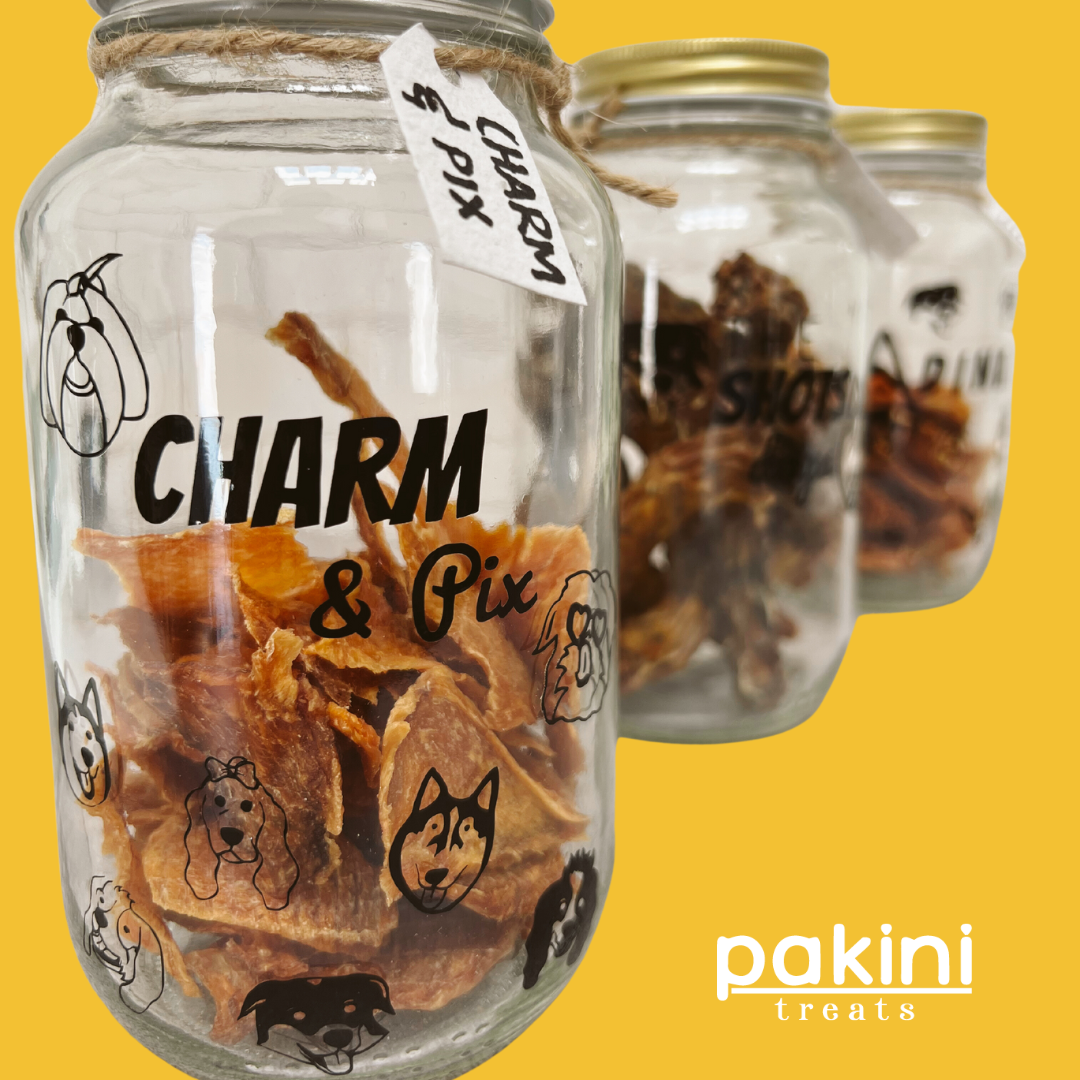 Jar Personalizado con la carita de tu doggie Pakini Treats