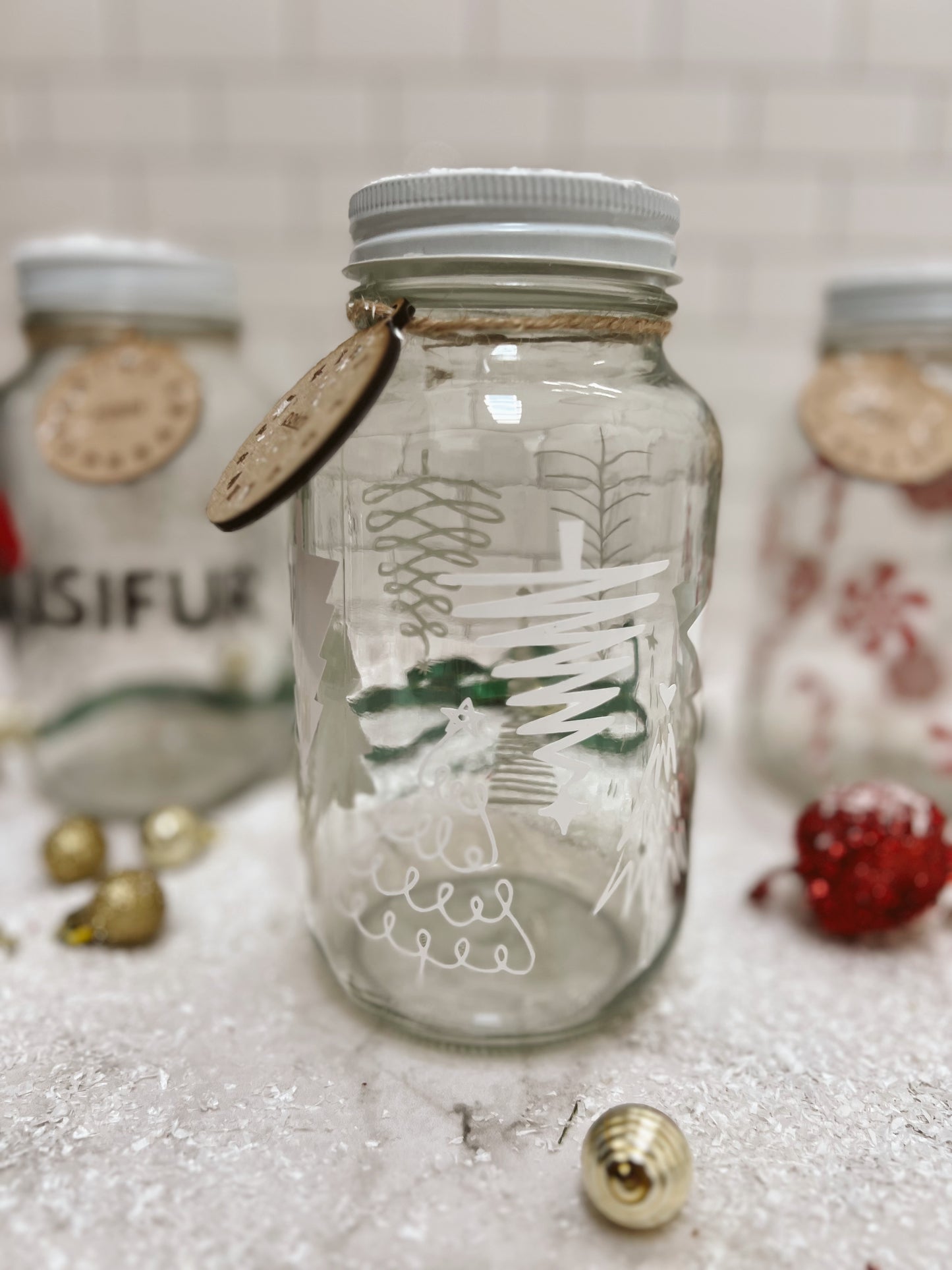 Christmas Treat Jar - Bark Season!