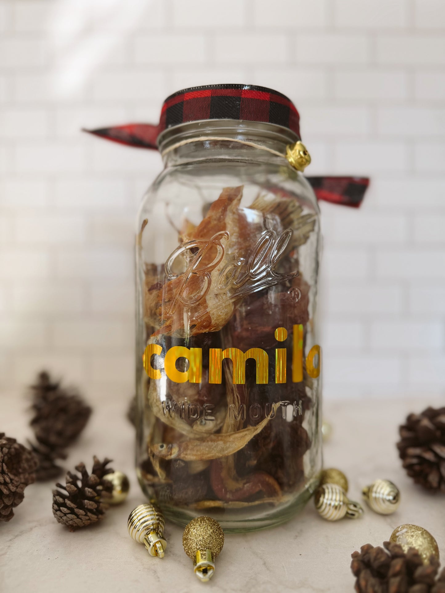 Christmas Treat Jar JUMBO