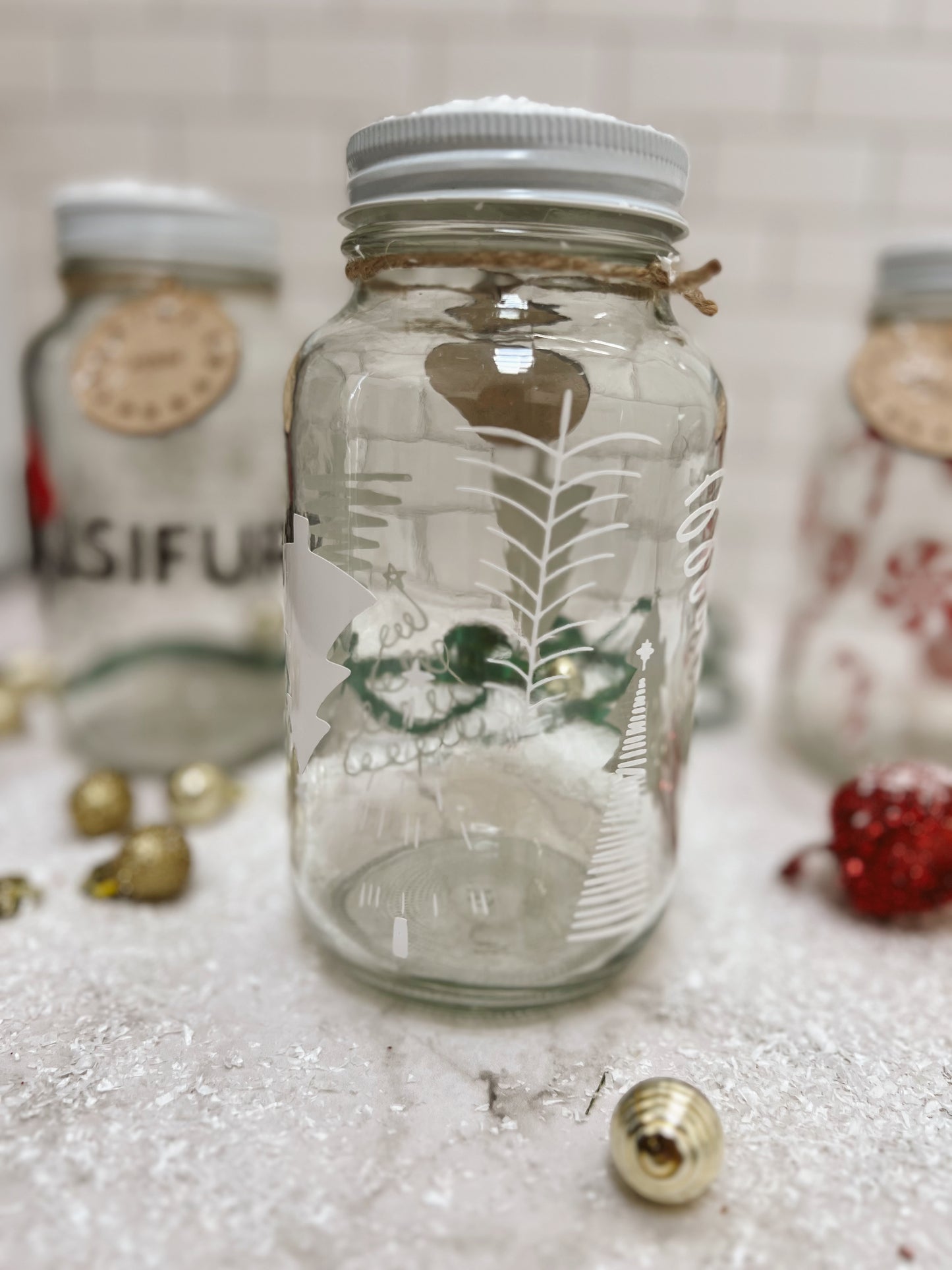 Christmas Treat Jar - Bark Season!