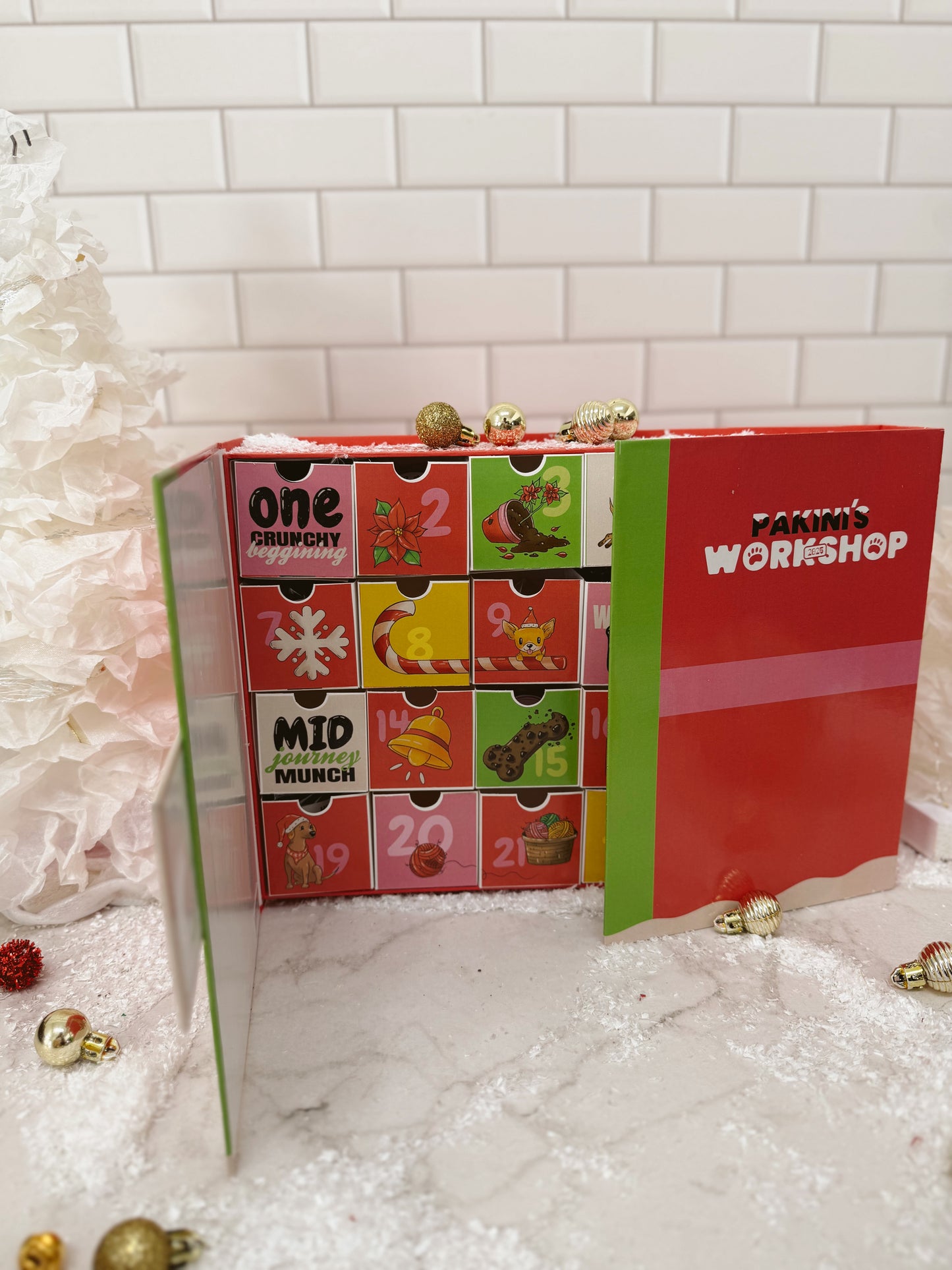 Calendario de Adviento Pakini 2025 - PREVENTA - se mandan del 9 al 24 de noviembre