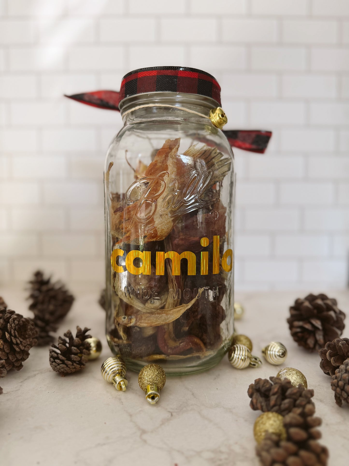 Christmas Treat Jar JUMBO